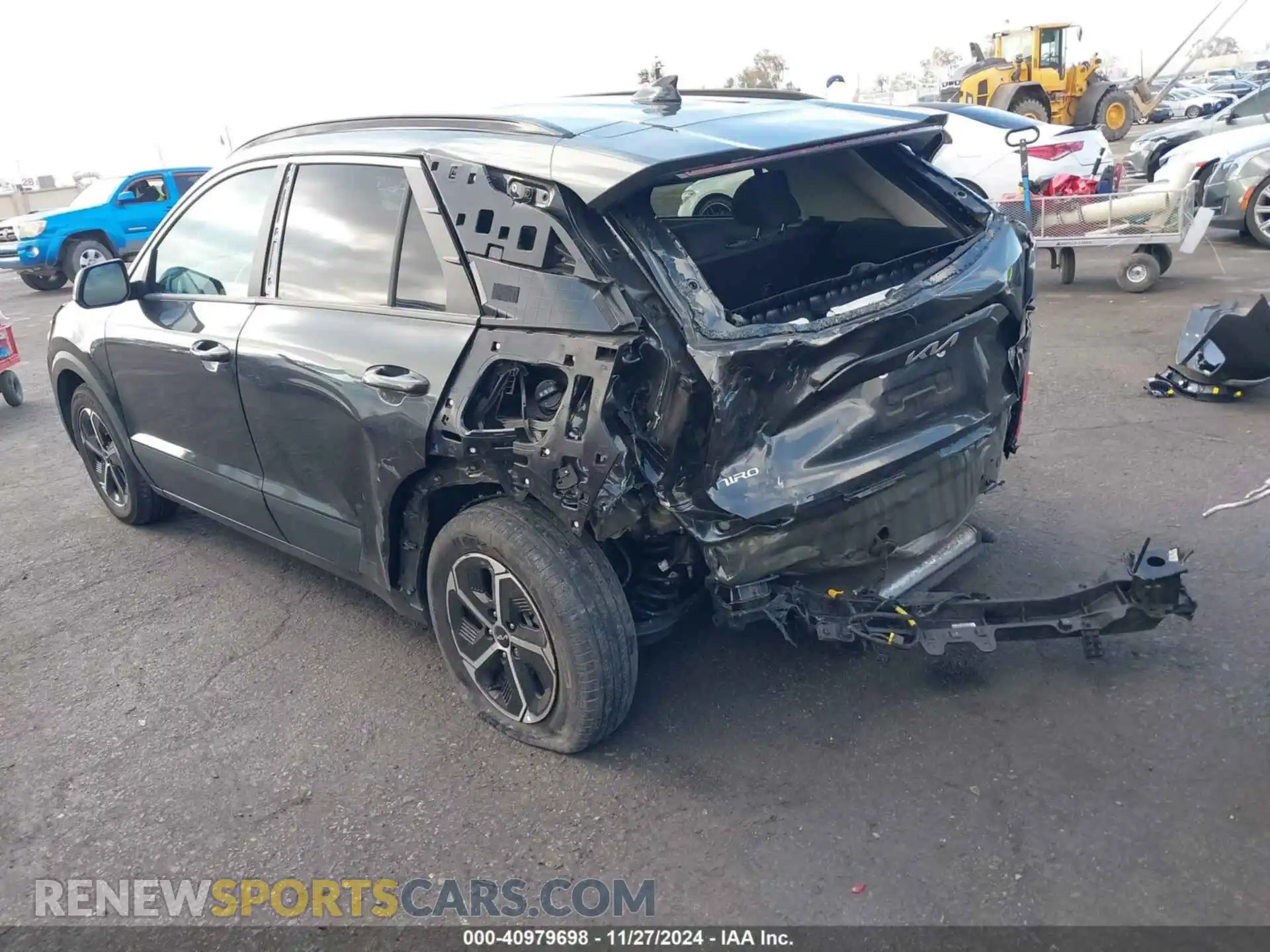 3 Photograph of a damaged car KNDCP3LE4R5121941 KIA NIRO 2024