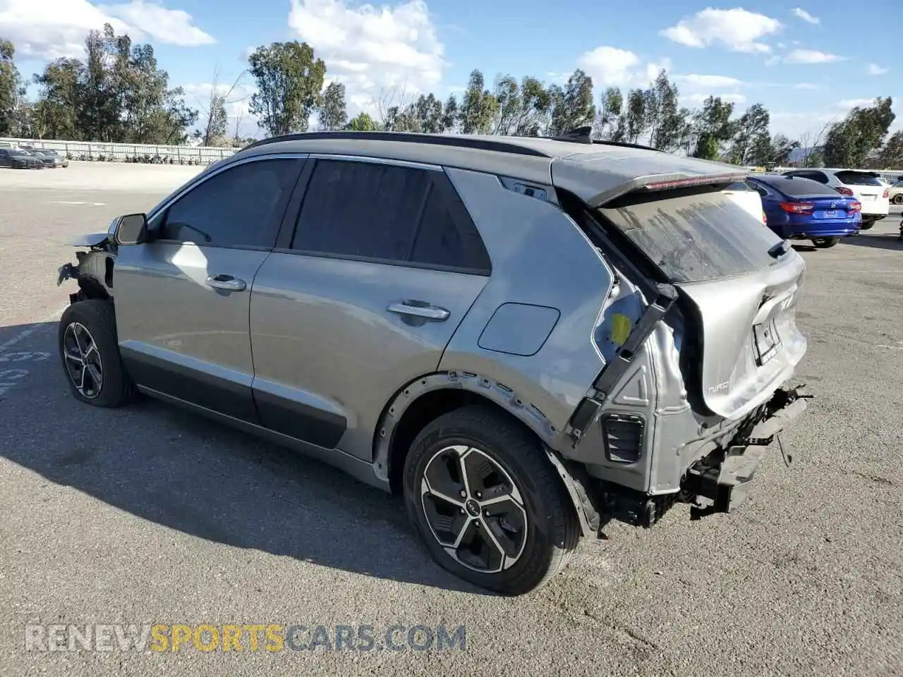 2 Photograph of a damaged car KNDCP3LE6R5122153 KIA NIRO 2024