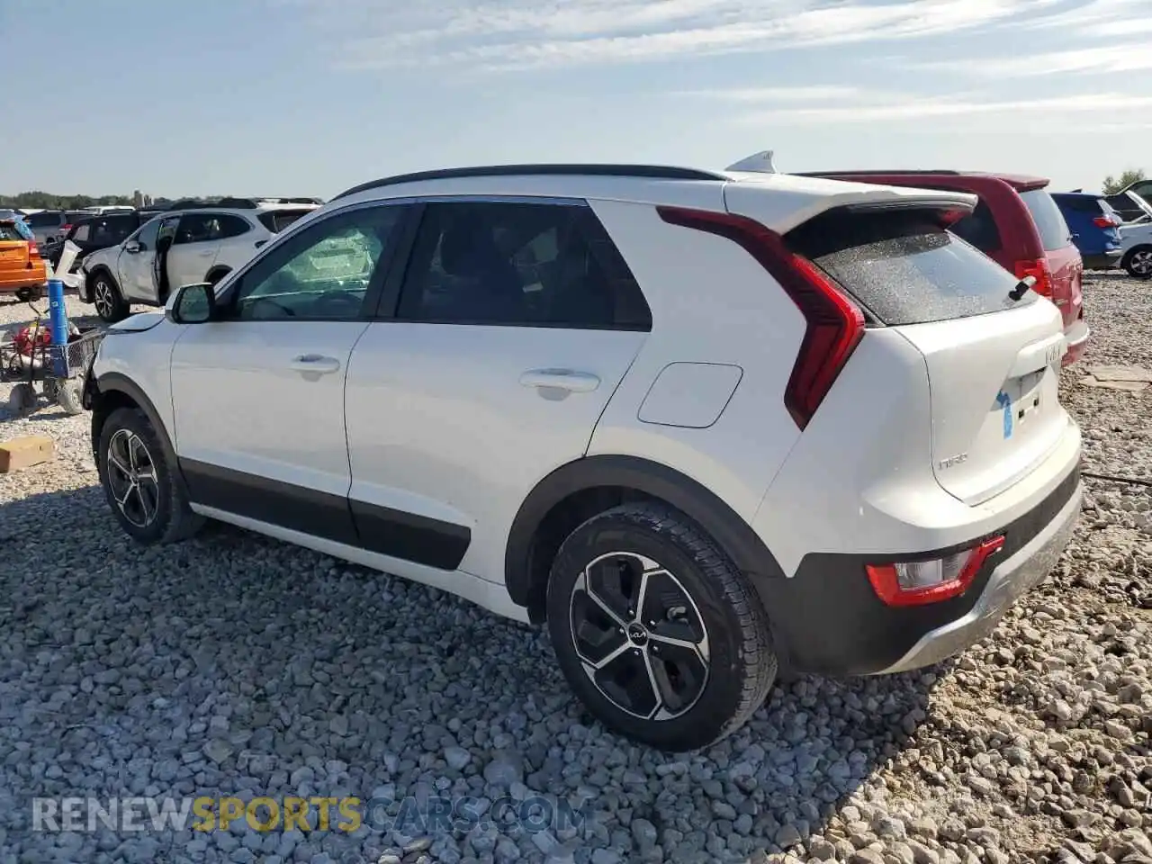 2 Photograph of a damaged car KNDCP3LE8R5179230 KIA NIRO 2024