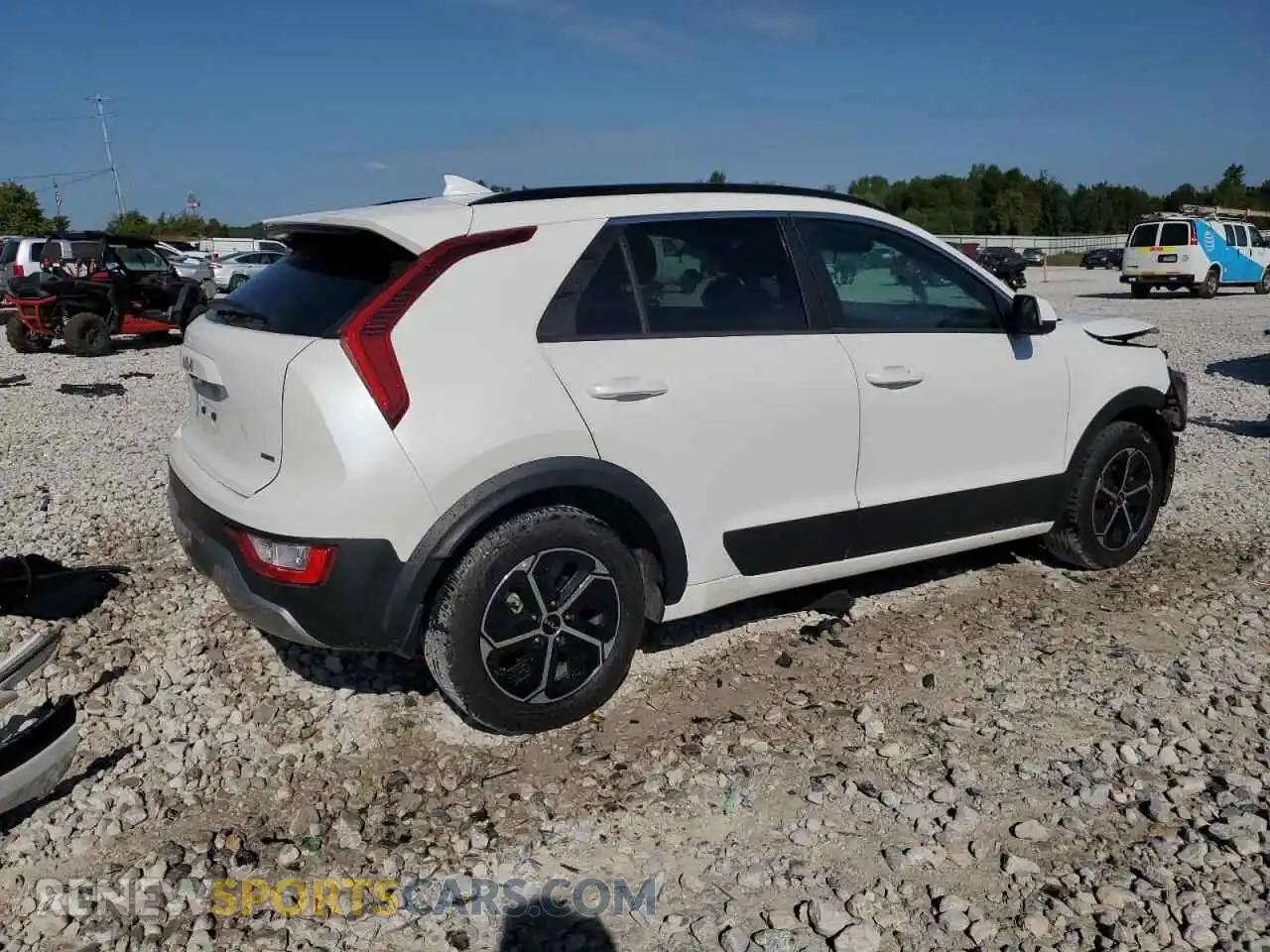 3 Photograph of a damaged car KNDCP3LE8R5179230 KIA NIRO 2024