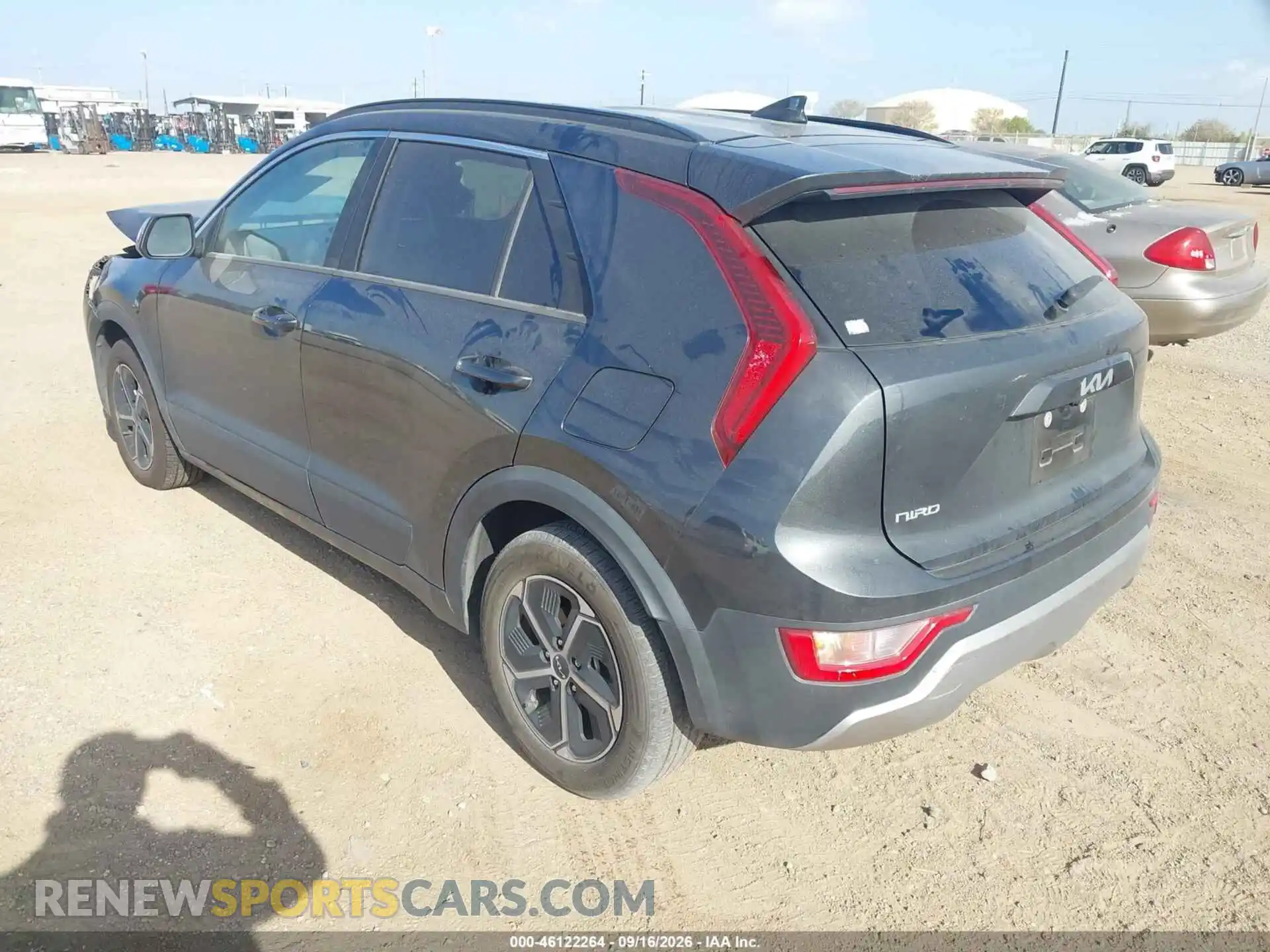 3 Photograph of a damaged car KNDCP3LE9R5162386 KIA NIRO 2024
