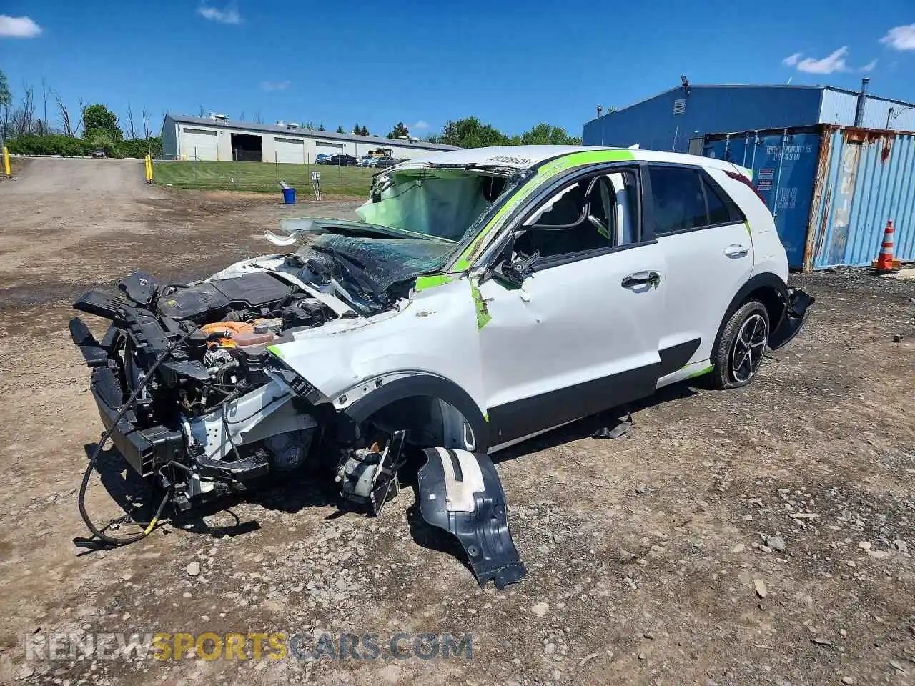 1 Фотография поврежденного автомобиля KNDCP3LEXR5189404 KIA NIRO 2024