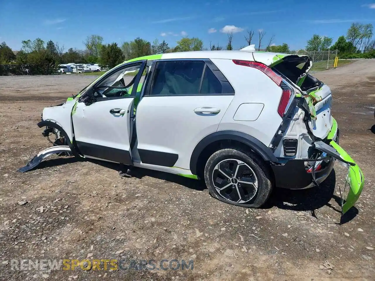 2 Фотография поврежденного автомобиля KNDCP3LEXR5189404 KIA NIRO 2024
