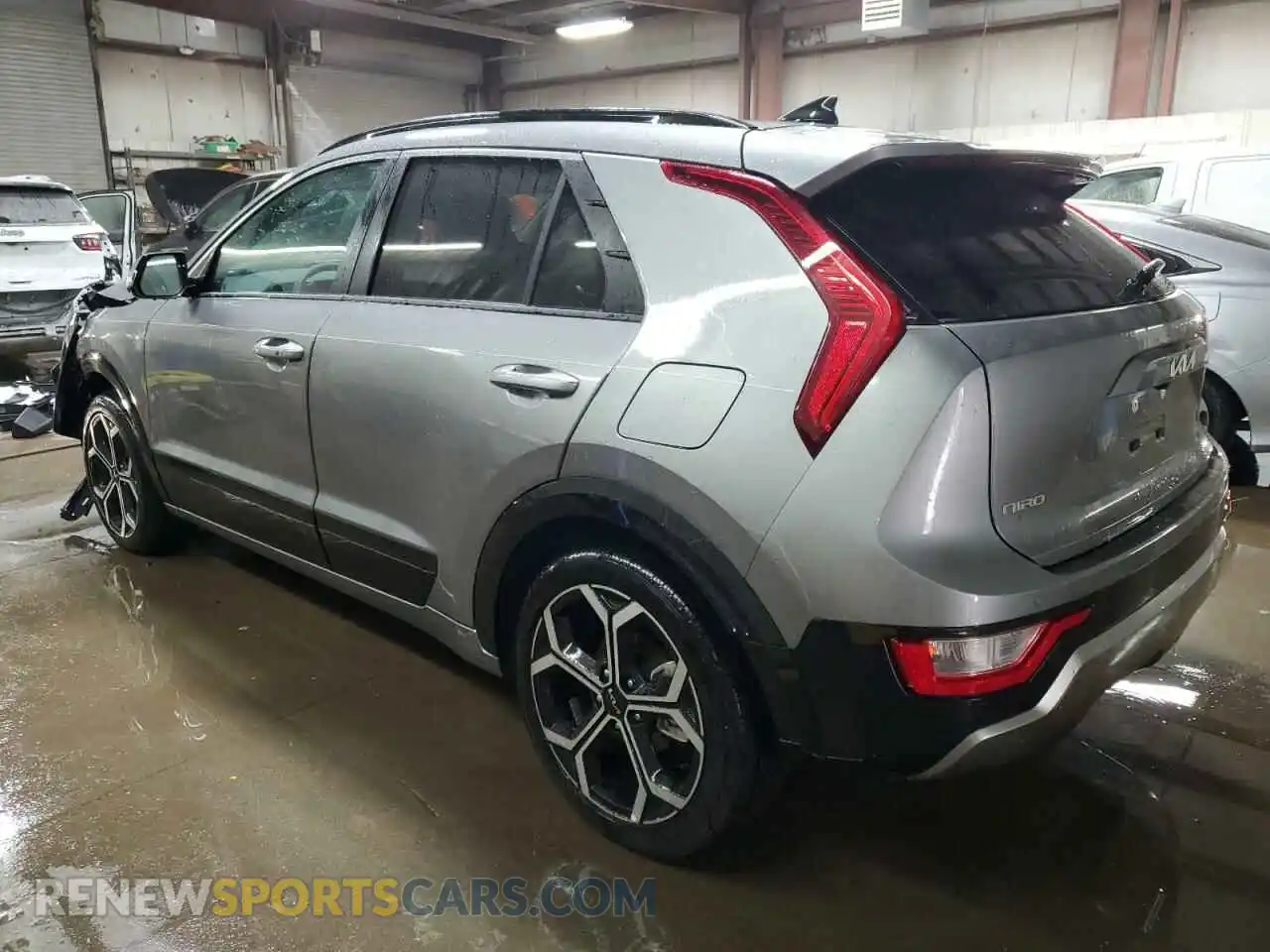 2 Photograph of a damaged car KNDCR3LE1R5164059 KIA NIRO 2024