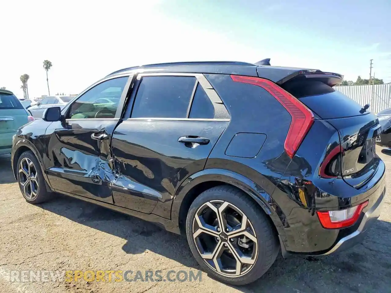 2 Photograph of a damaged car KNDCR3LE2R5128431 KIA NIRO 2024