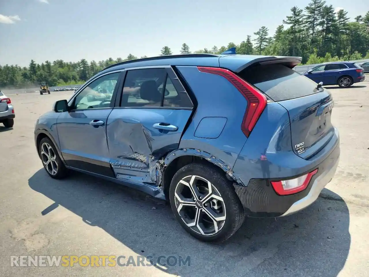 2 Photograph of a damaged car KNDCR3LE2R5152261 KIA NIRO 2024