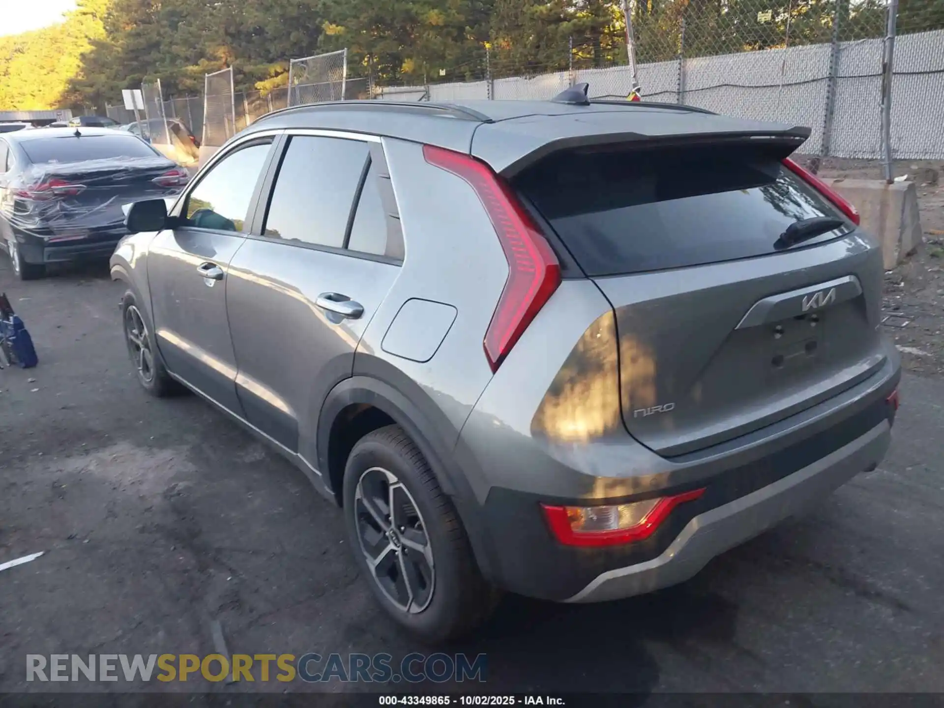 3 Photograph of a damaged car KNDCR3LE3R5146534 KIA NIRO 2024