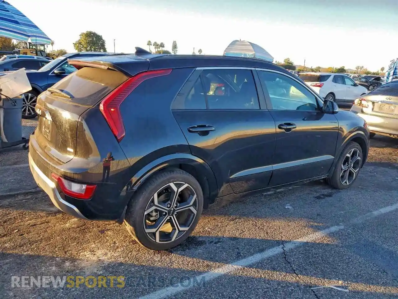 3 Photograph of a damaged car KNDCR3LE4R5153041 KIA NIRO 2024