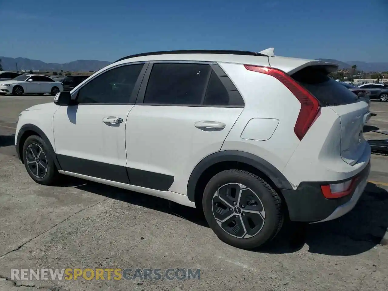 2 Photograph of a damaged car KNDCR3LE4R5158398 KIA NIRO 2024
