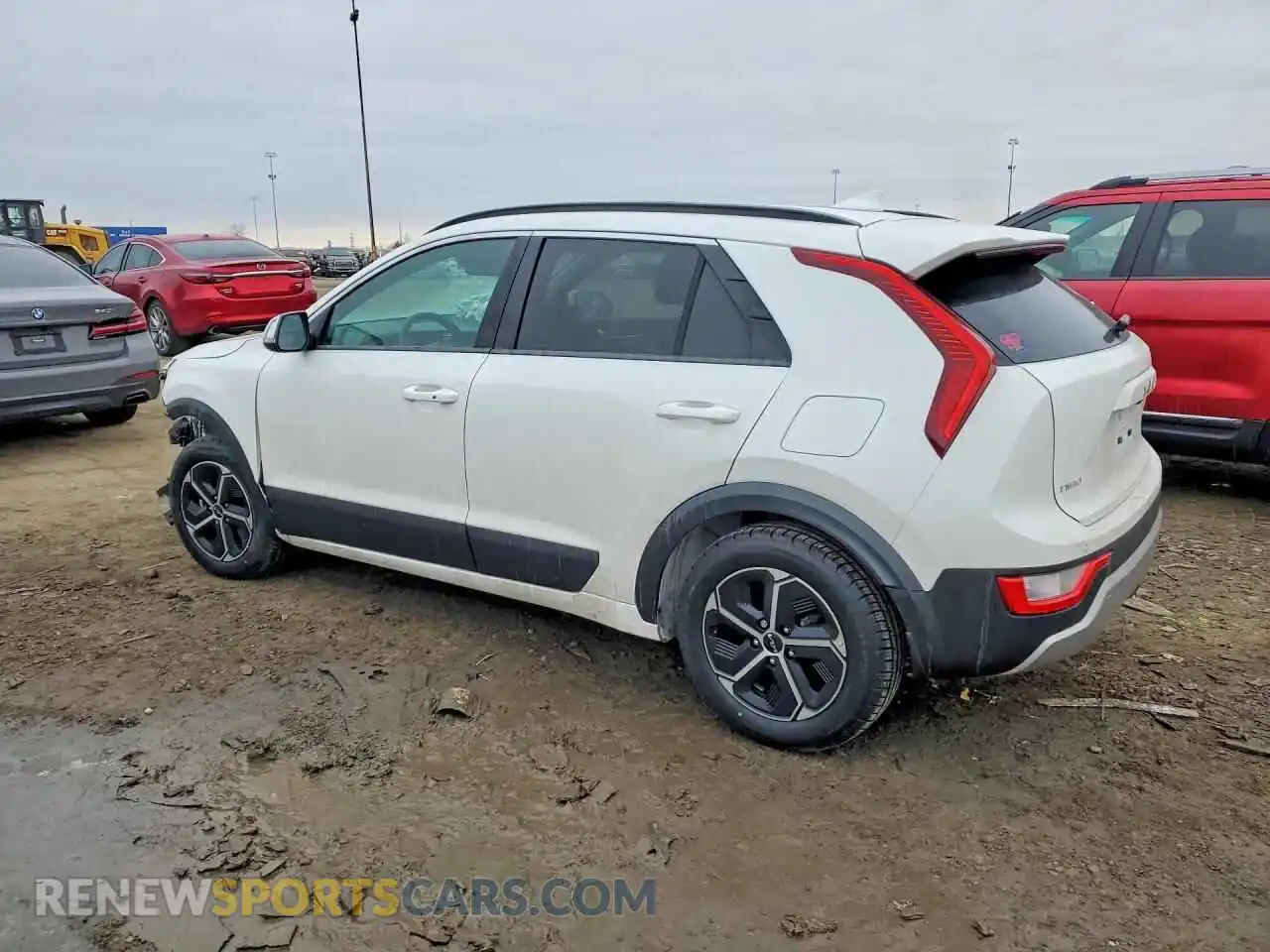 2 Photograph of a damaged car KNDCR3LE6R5161528 KIA NIRO 2024