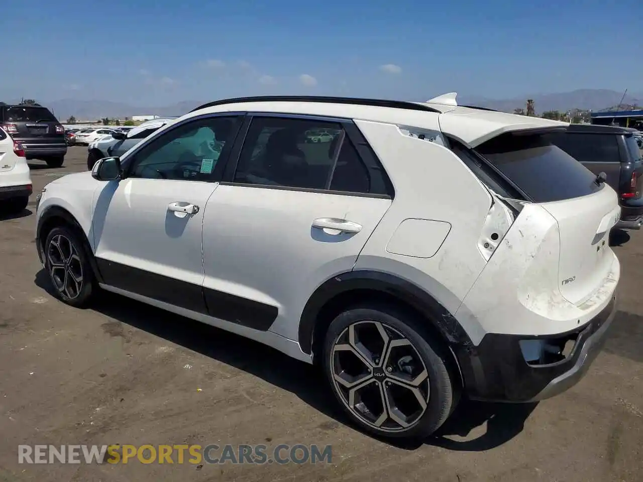 2 Photograph of a damaged car KNDCR3LE7R5143880 KIA NIRO 2024