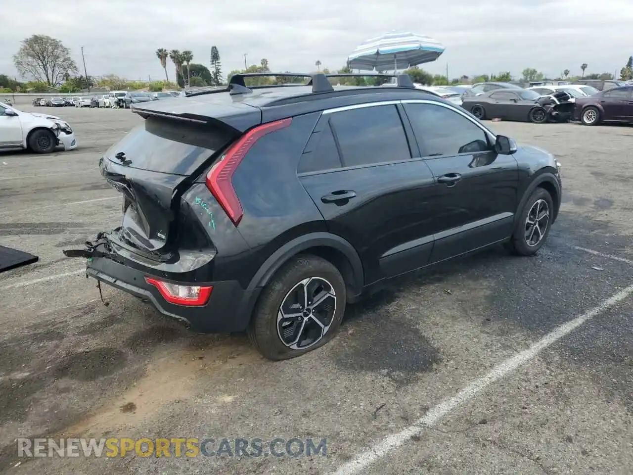 3 Photograph of a damaged car KNDCR3LE9R5147476 KIA NIRO 2024