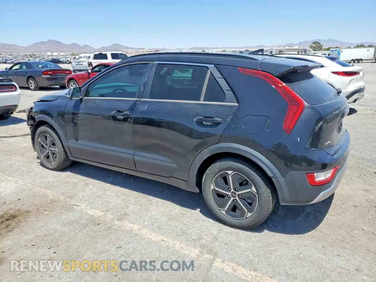 2 Photograph of a damaged car KNDCR3LE9R5153990 KIA NIRO 2024