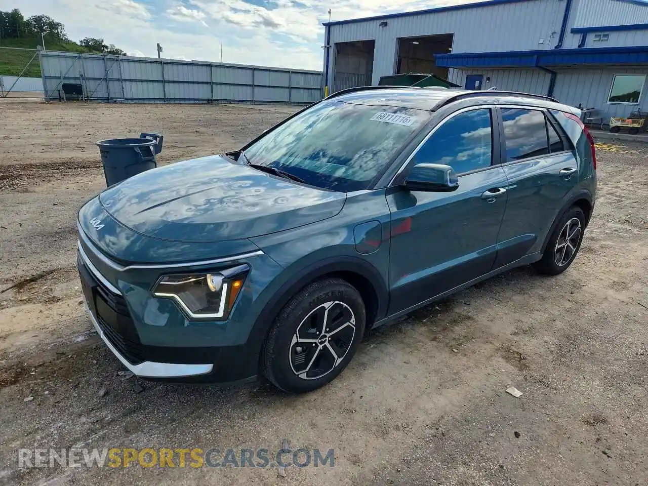 1 fotografías del automóvil dañado KNDCS3LF4R5162528 KIA NIRO 2024