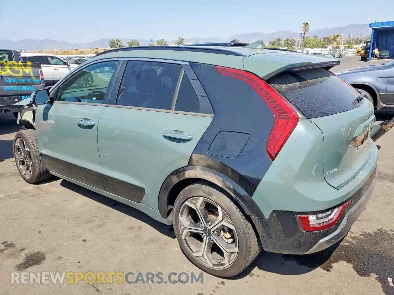 2 Photograph of a damaged car KNDCT3LE3R5199235 KIA NIRO 2024
