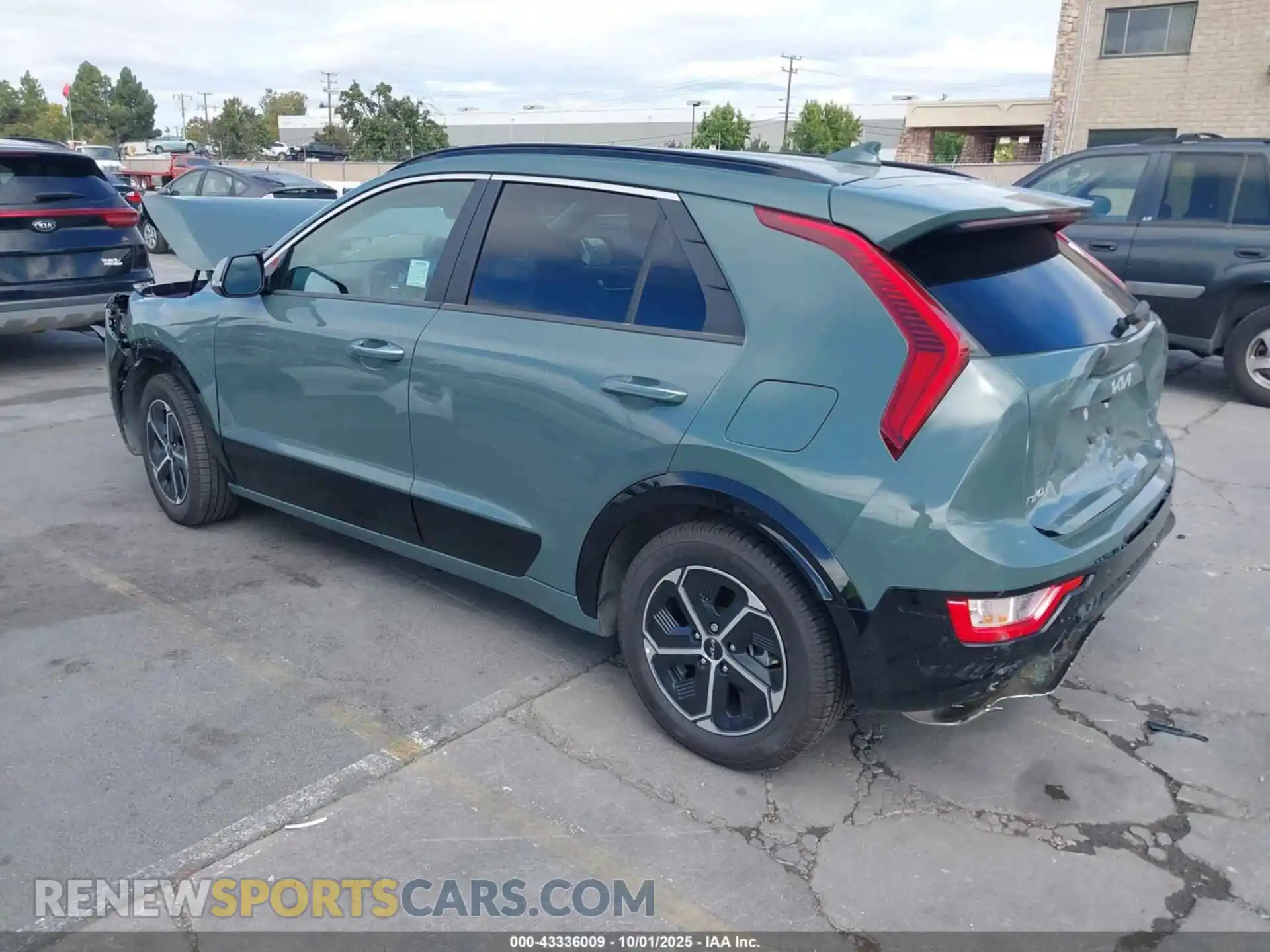 3 Photograph of a damaged car KNDCT3LE9R5136480 KIA NIRO 2024