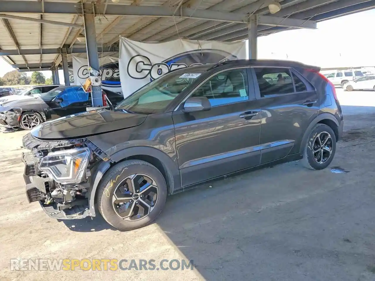 1 Photograph of a damaged car KNDCP3LE1S5300931 KIA NIRO 2025
