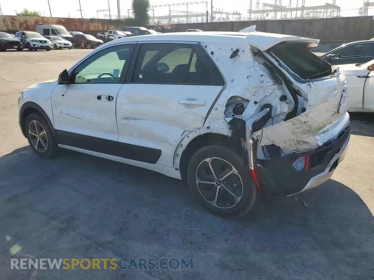 2 Photograph of a damaged car KNDCP3LE4S5274096 KIA NIRO 2025