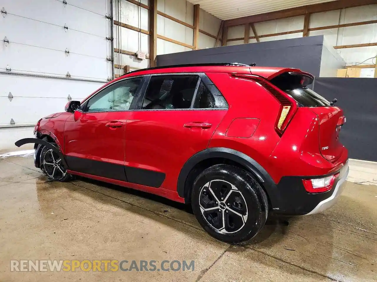2 Photograph of a damaged car KNDCP3LE8S5310002 KIA NIRO 2025