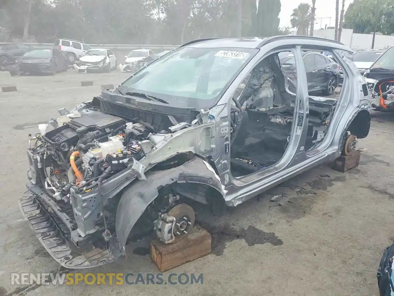 1 Photograph of a damaged car KNDCR3LE5S5306161 KIA NIRO 2025