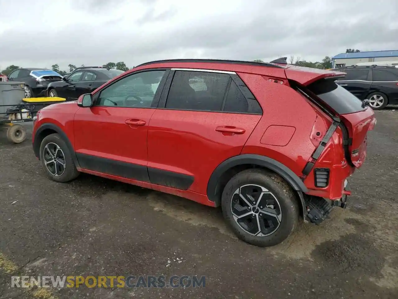 2 Photograph of a damaged car KNDCR3LE7S5213786 KIA NIRO 2025