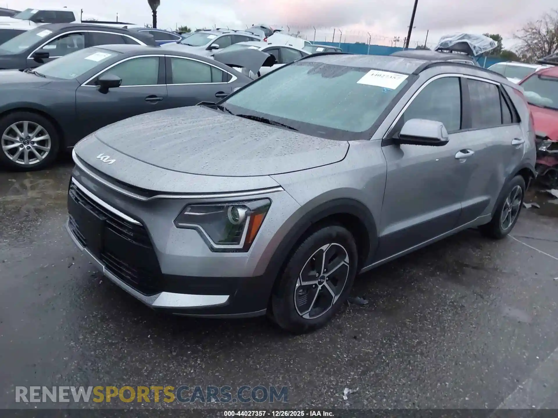2 Photograph of a damaged car KNDCR3LE7S5217398 KIA NIRO 2025