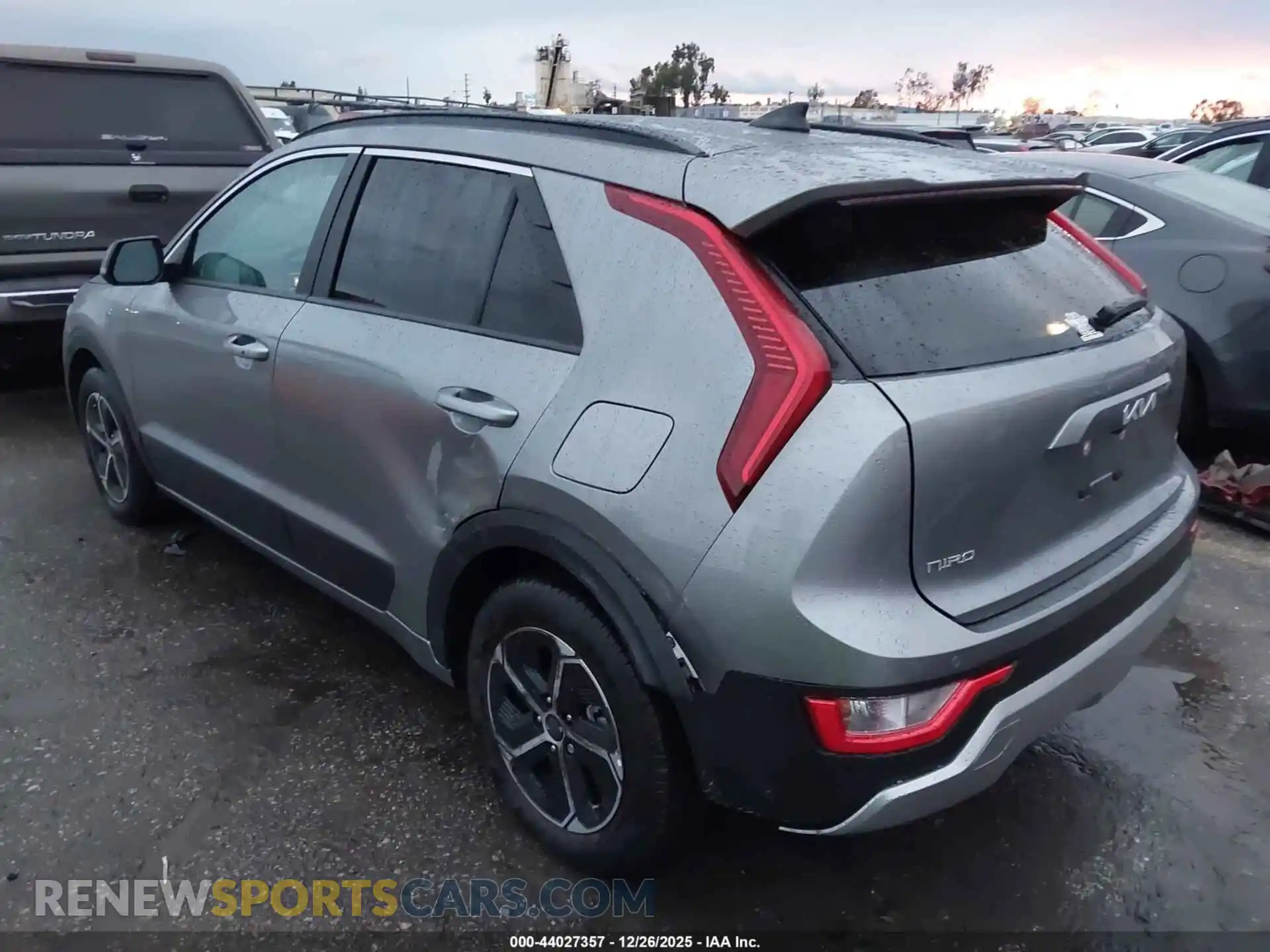 3 Photograph of a damaged car KNDCR3LE7S5217398 KIA NIRO 2025