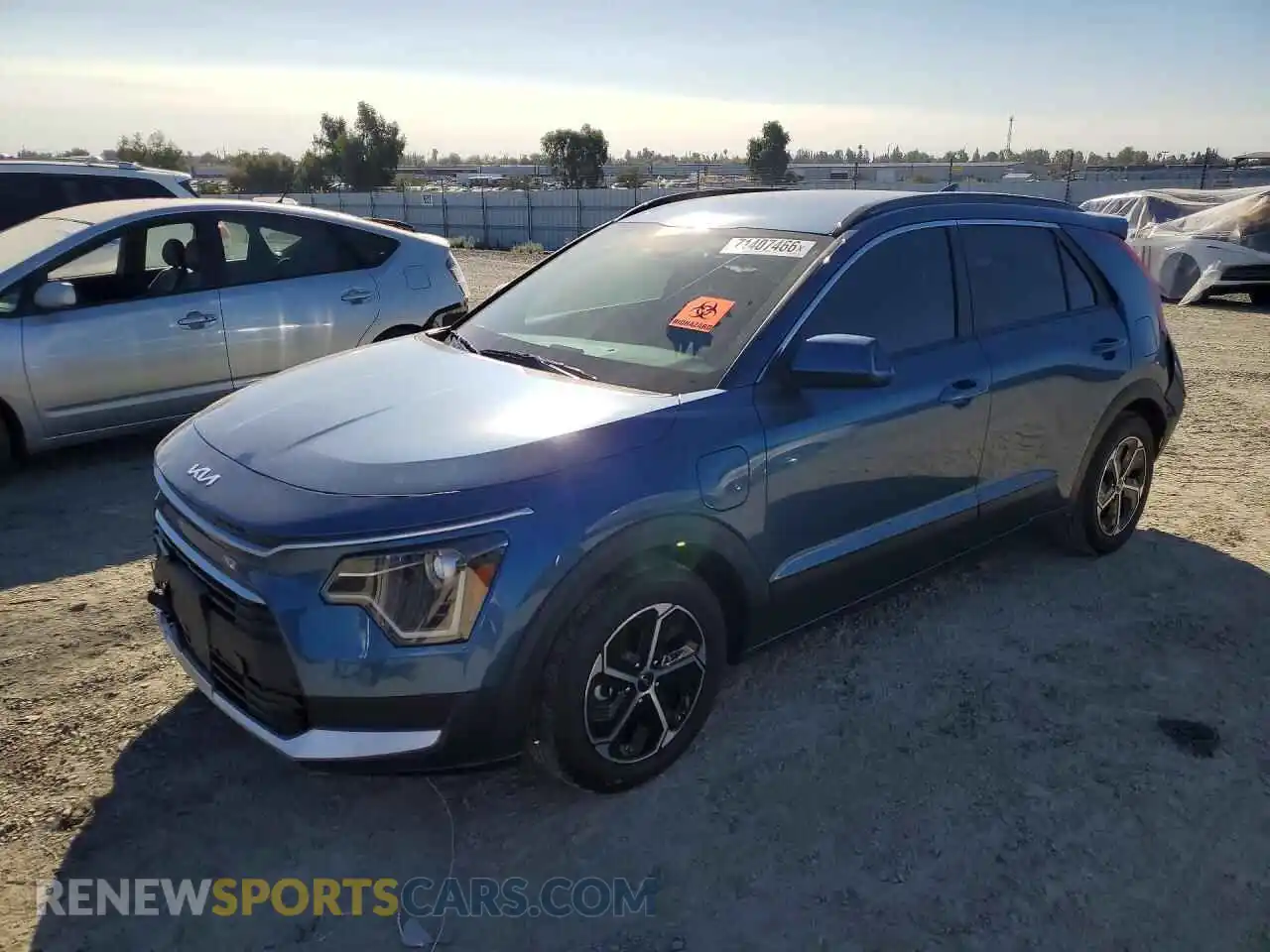 1 Photograph of a damaged car KNDCS3LF9S5256152 KIA NIRO 2025