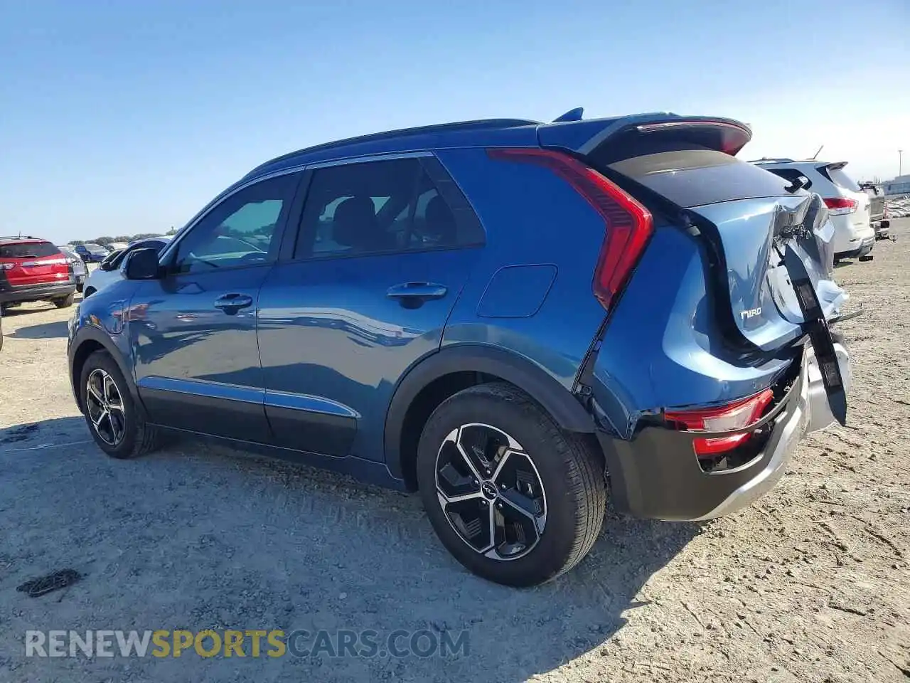 2 Photograph of a damaged car KNDCS3LF9S5256152 KIA NIRO 2025