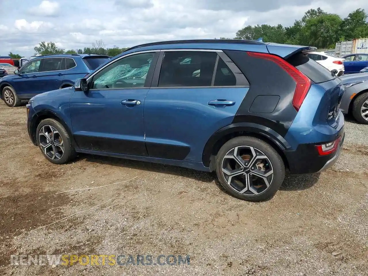 2 Photograph of a damaged car KNDCT3LE9S5217050 KIA NIRO 2025