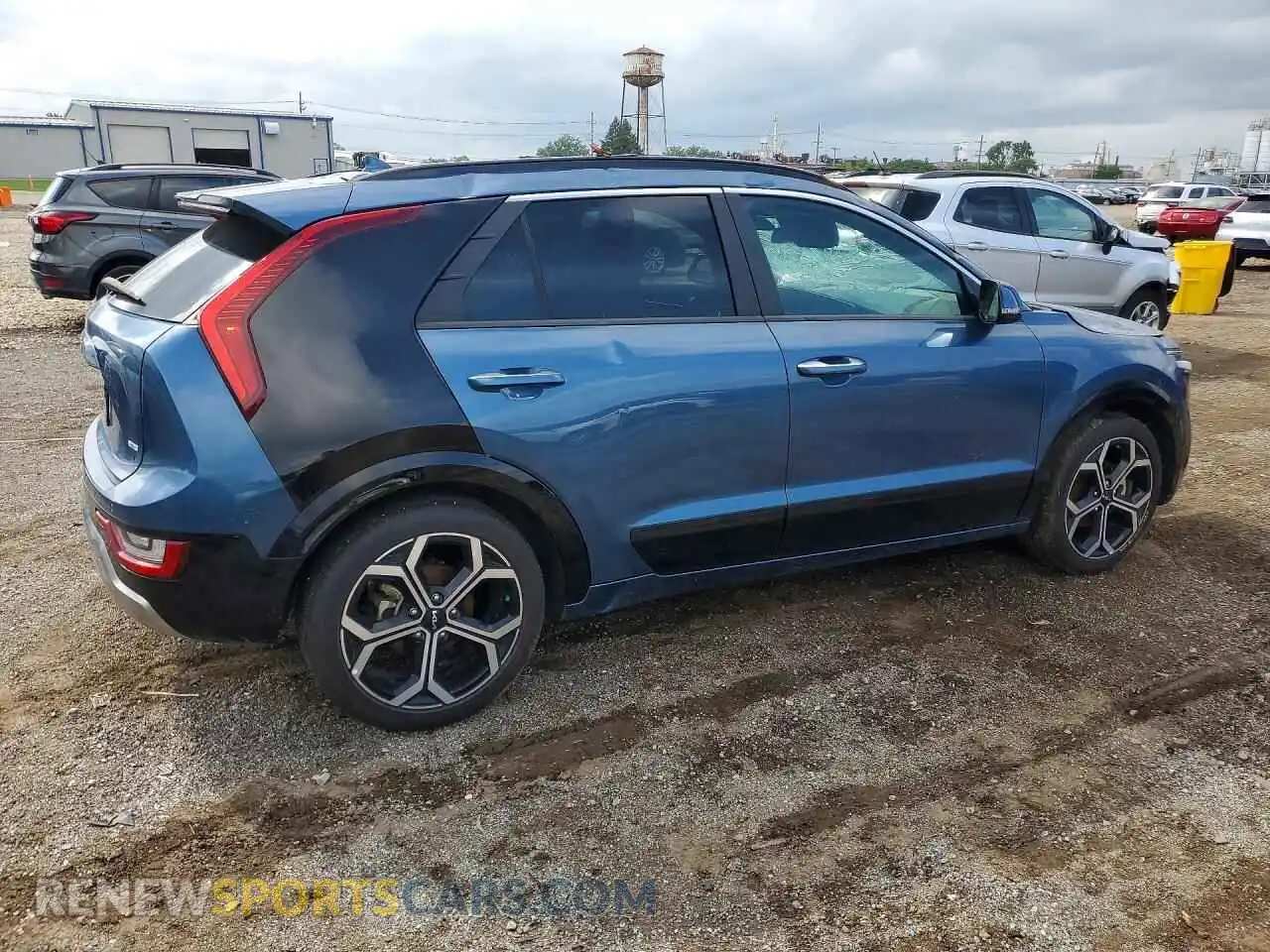 3 Photograph of a damaged car KNDCT3LE9S5217050 KIA NIRO 2025