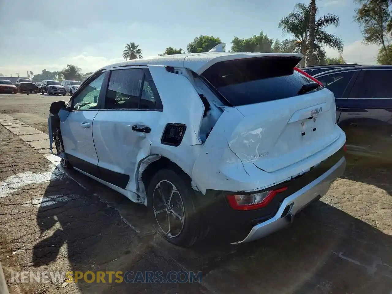 2 Photograph of a damaged car KNDCP3LE1T5349869 KIA NIRO 2026