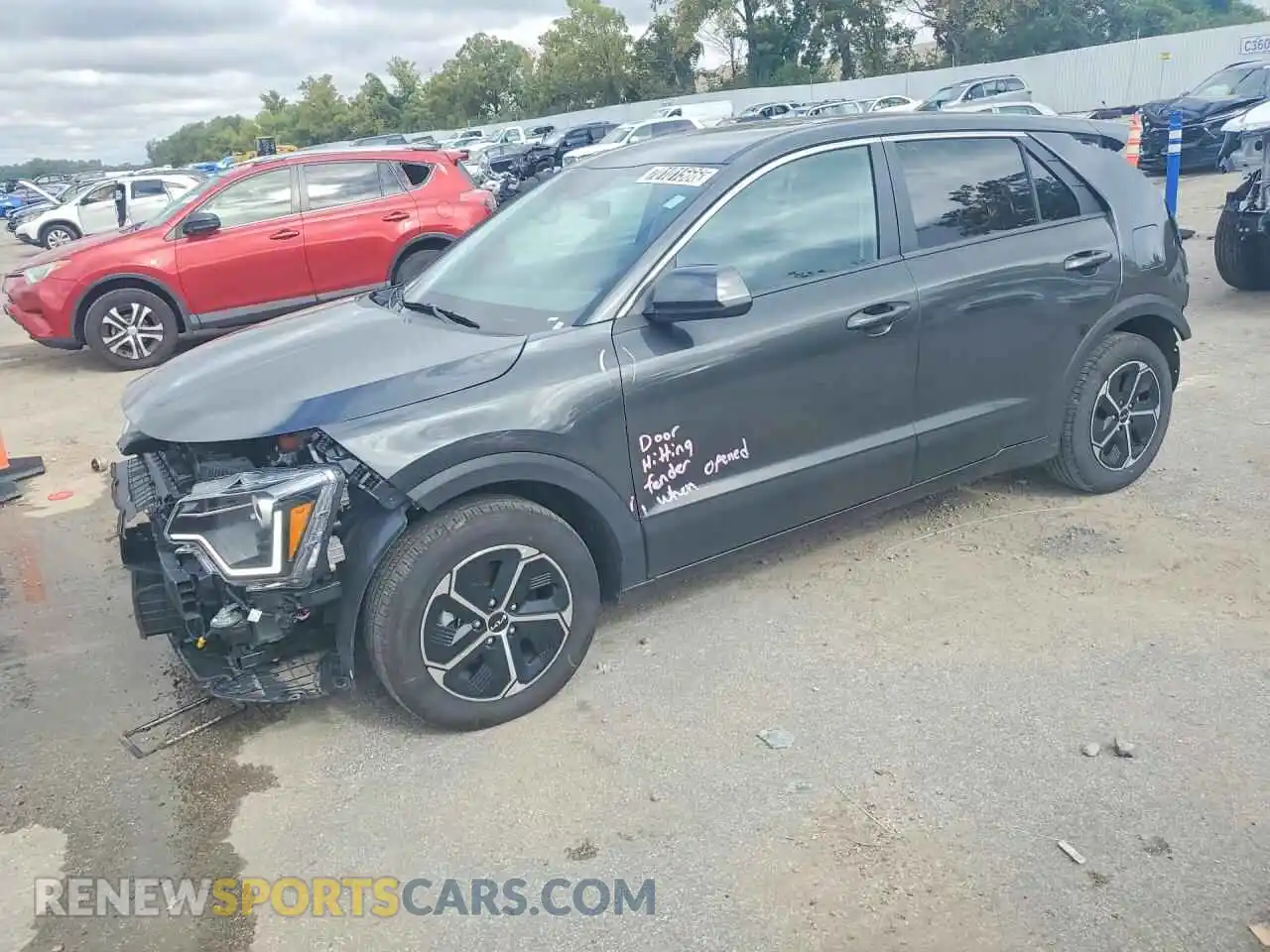 1 fotografías del automóvil dañado KNDCP3LE1T5356675 KIA NIRO 2026