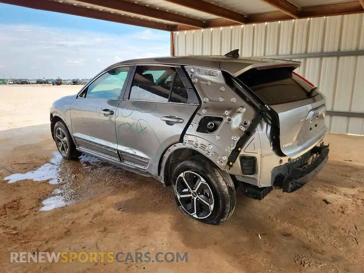 2 Photograph of a damaged car KNDCP3LE2T5331476 KIA NIRO 2026