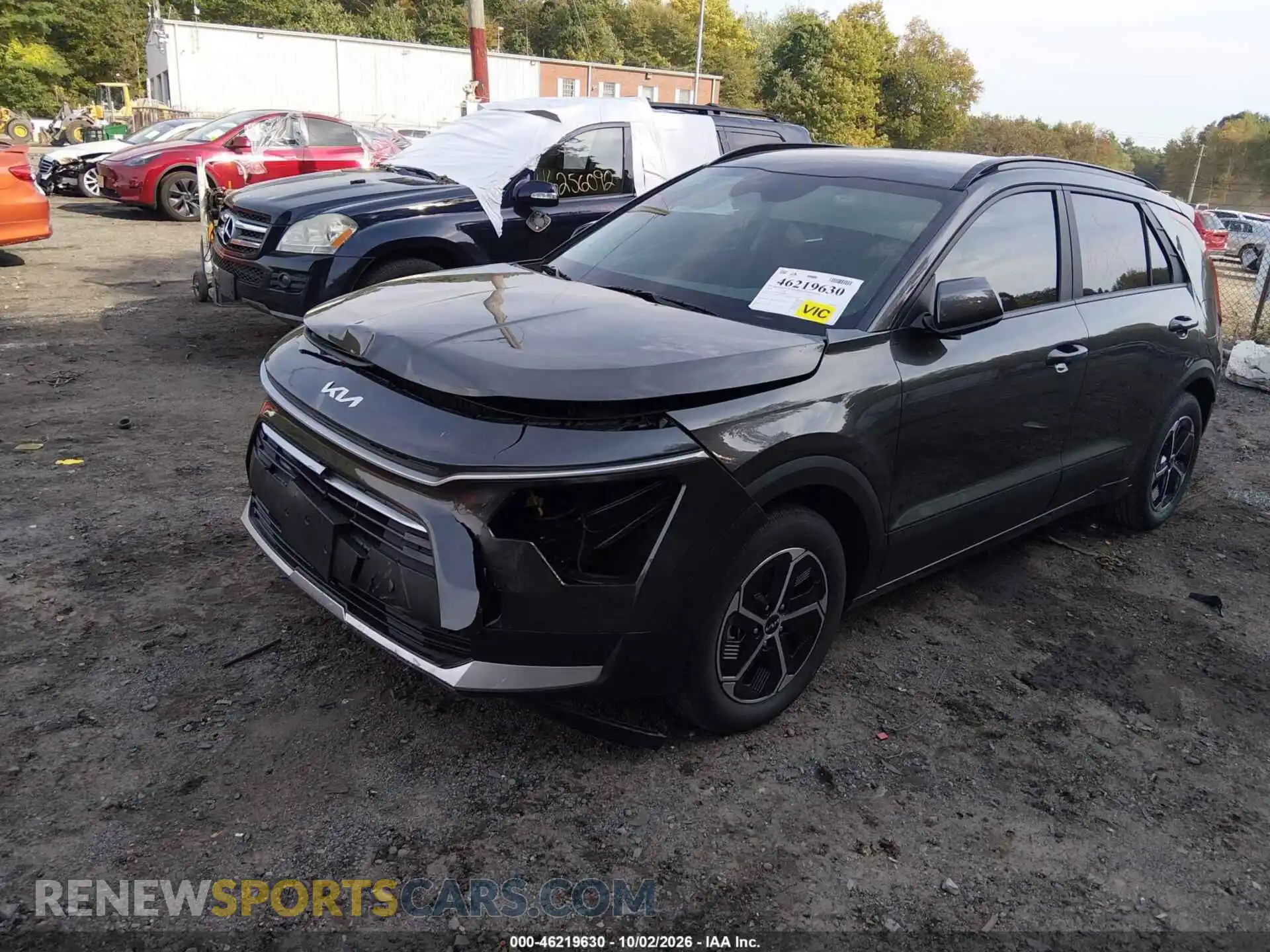 2 Фотография поврежденного автомобиля KNDCP3LE2T5366647 KIA NIRO 2026