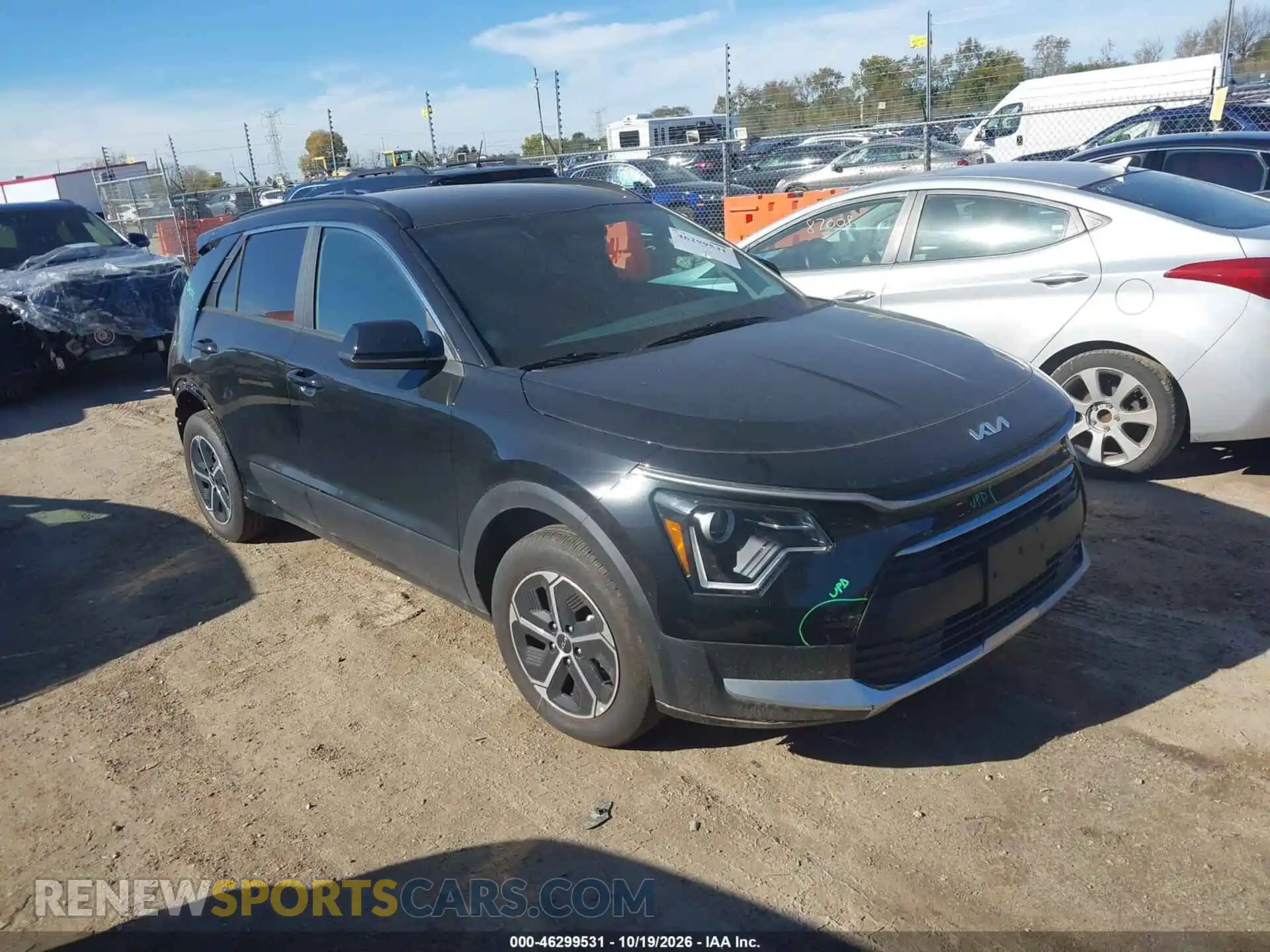 1 Photograph of a damaged car KNDCP3LE4T5375673 KIA NIRO 2026