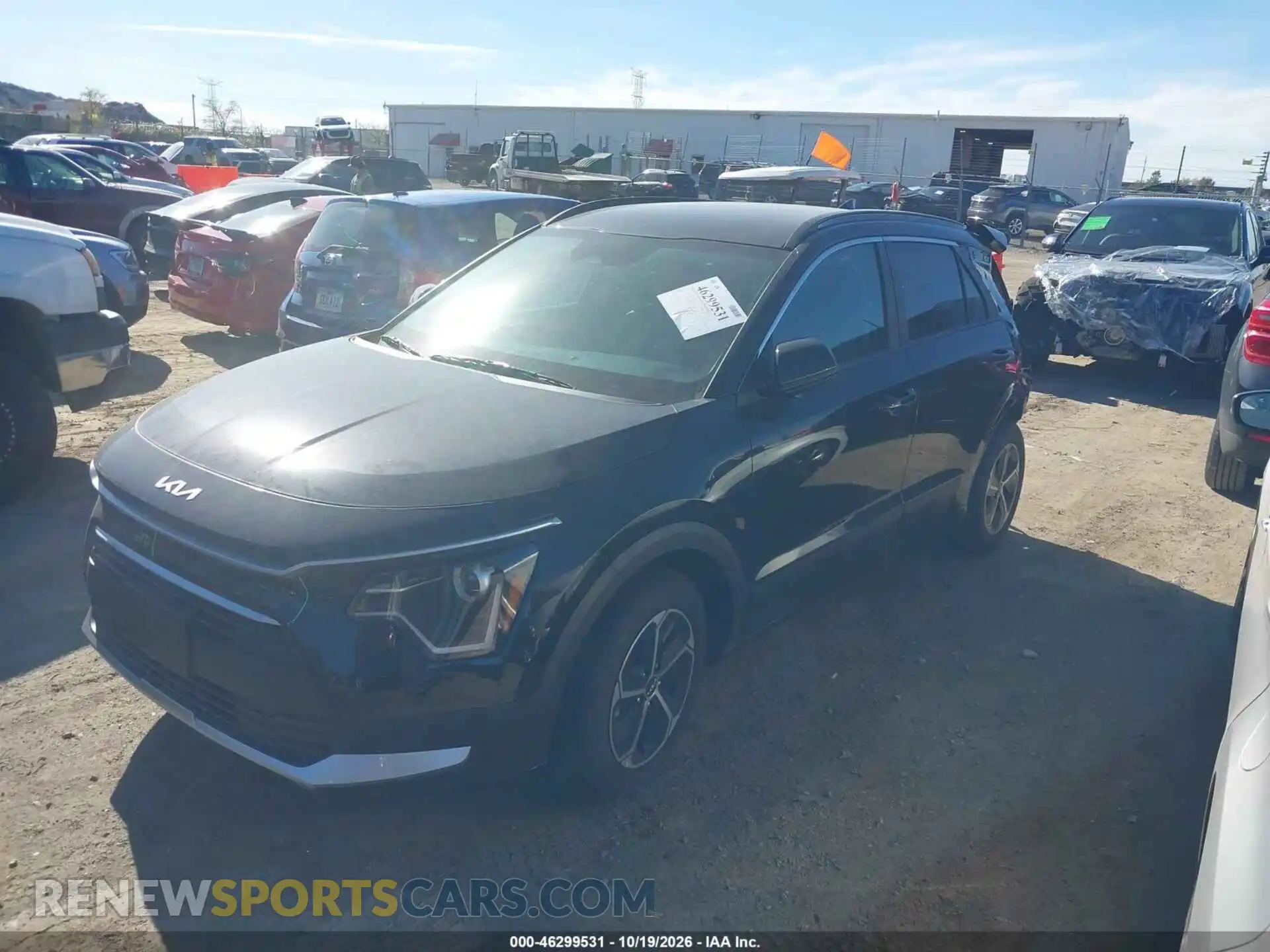 2 Photograph of a damaged car KNDCP3LE4T5375673 KIA NIRO 2026