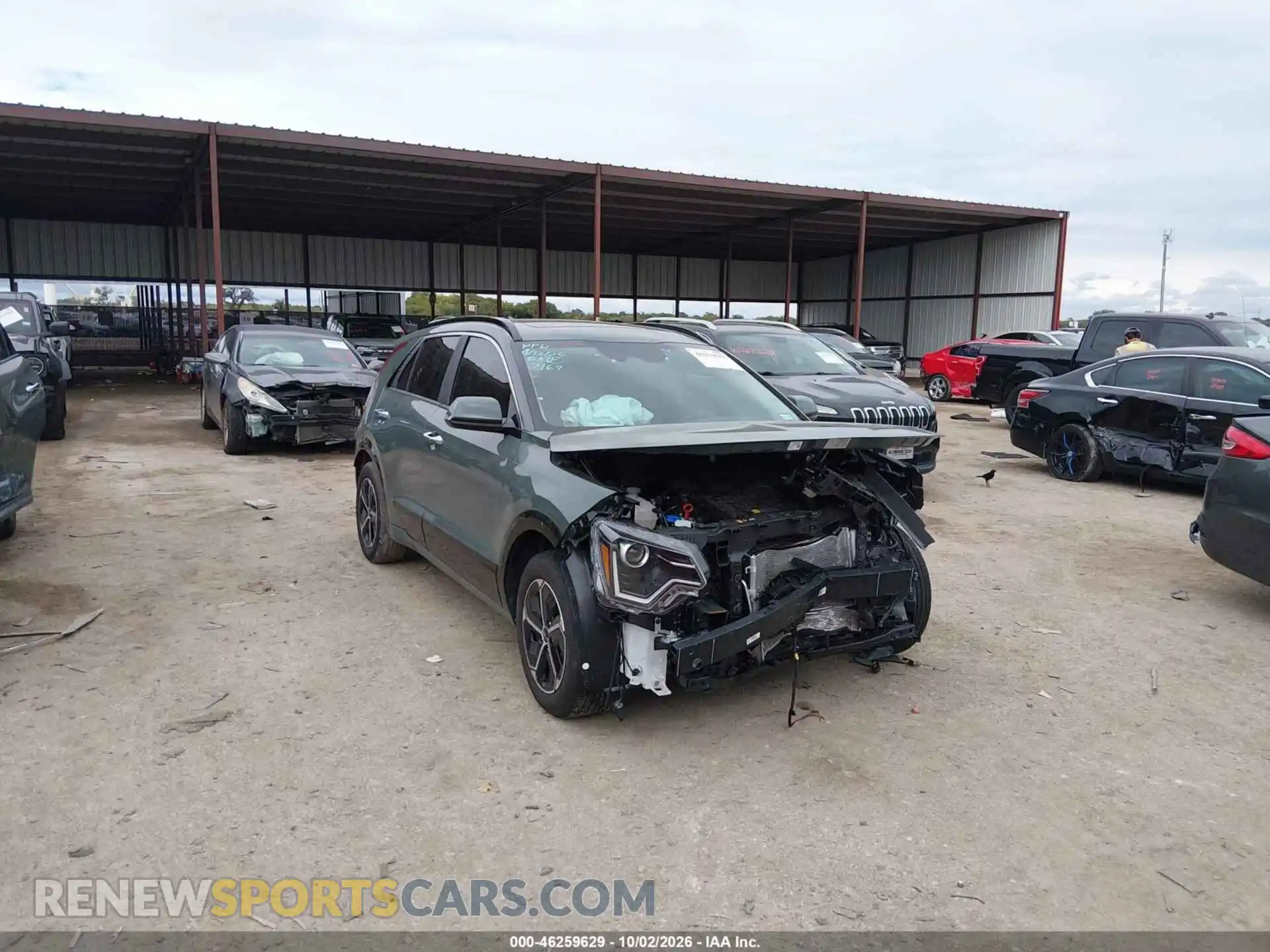 1 Photograph of a damaged car KNDCT3LE2T5347169 KIA NIRO 2026