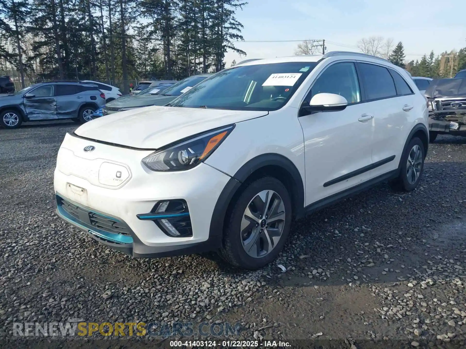 2 Photograph of a damaged car KNDCE3LG3L5036443 KIA NIRO EV 2020