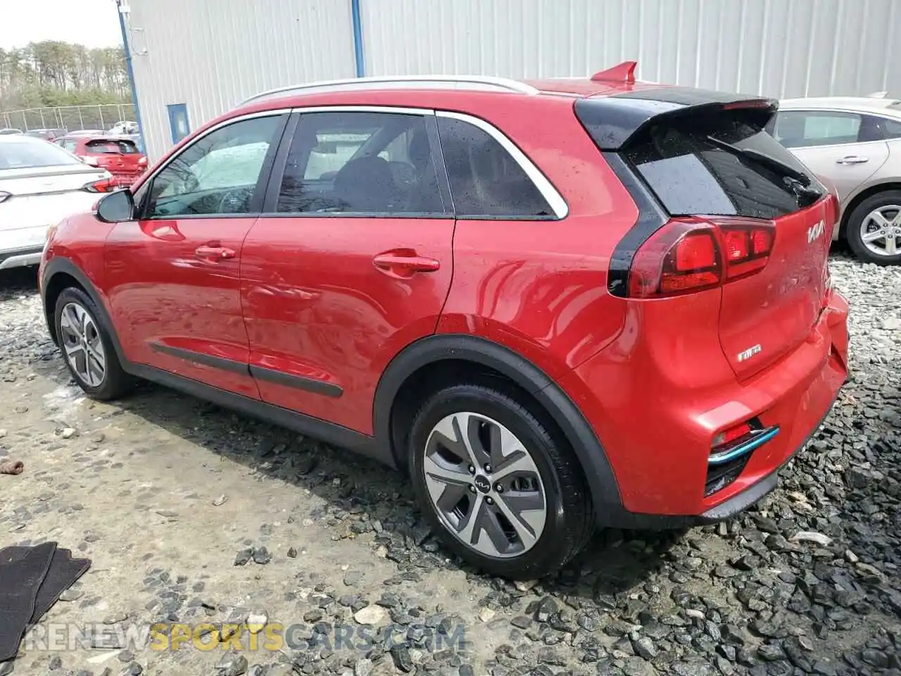2 Photograph of a damaged car KNDCC3LG4N5160178 KIA NIRO S 2022