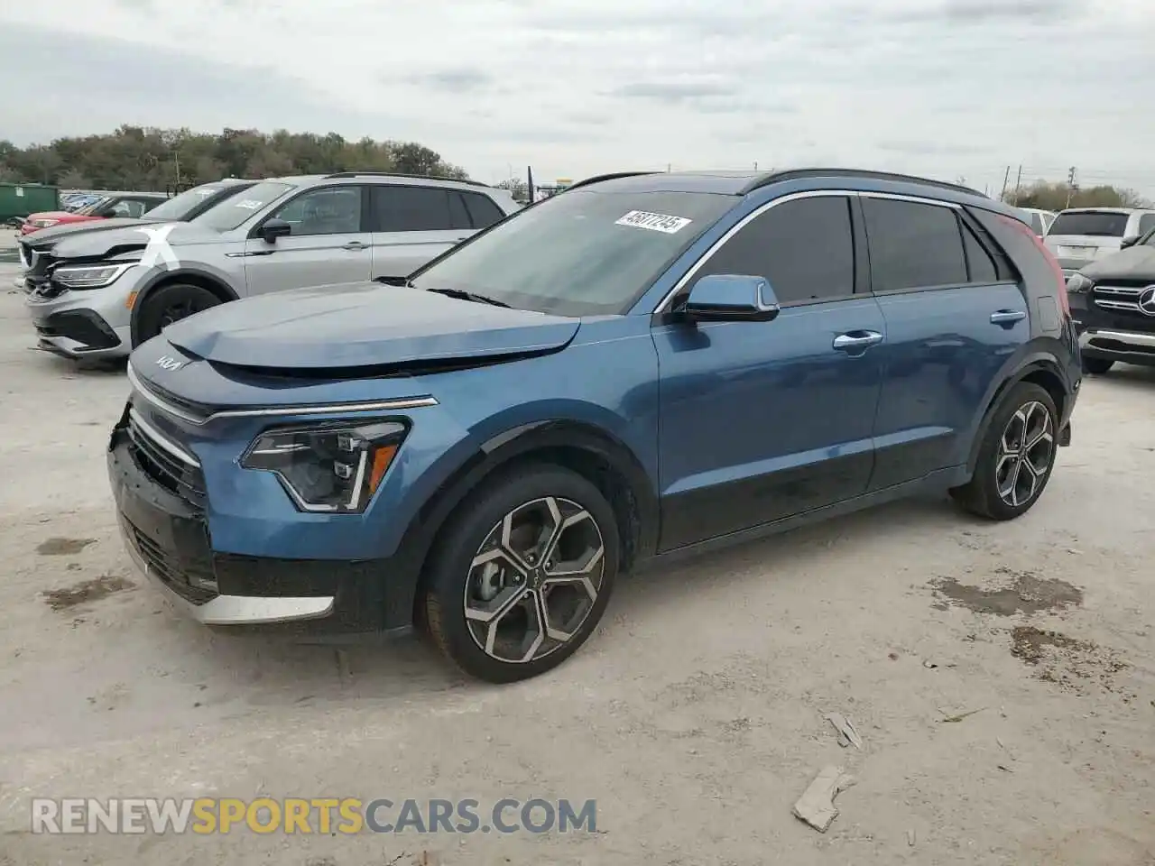 1 fotografías del automóvil dañado KNDCT3LE3R5120758 KIA NIRO SX 2024