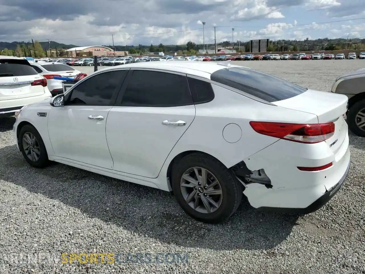 2 Photograph of a damaged car 5XXGT4L30KG372992 KIA OPTIMA 2019