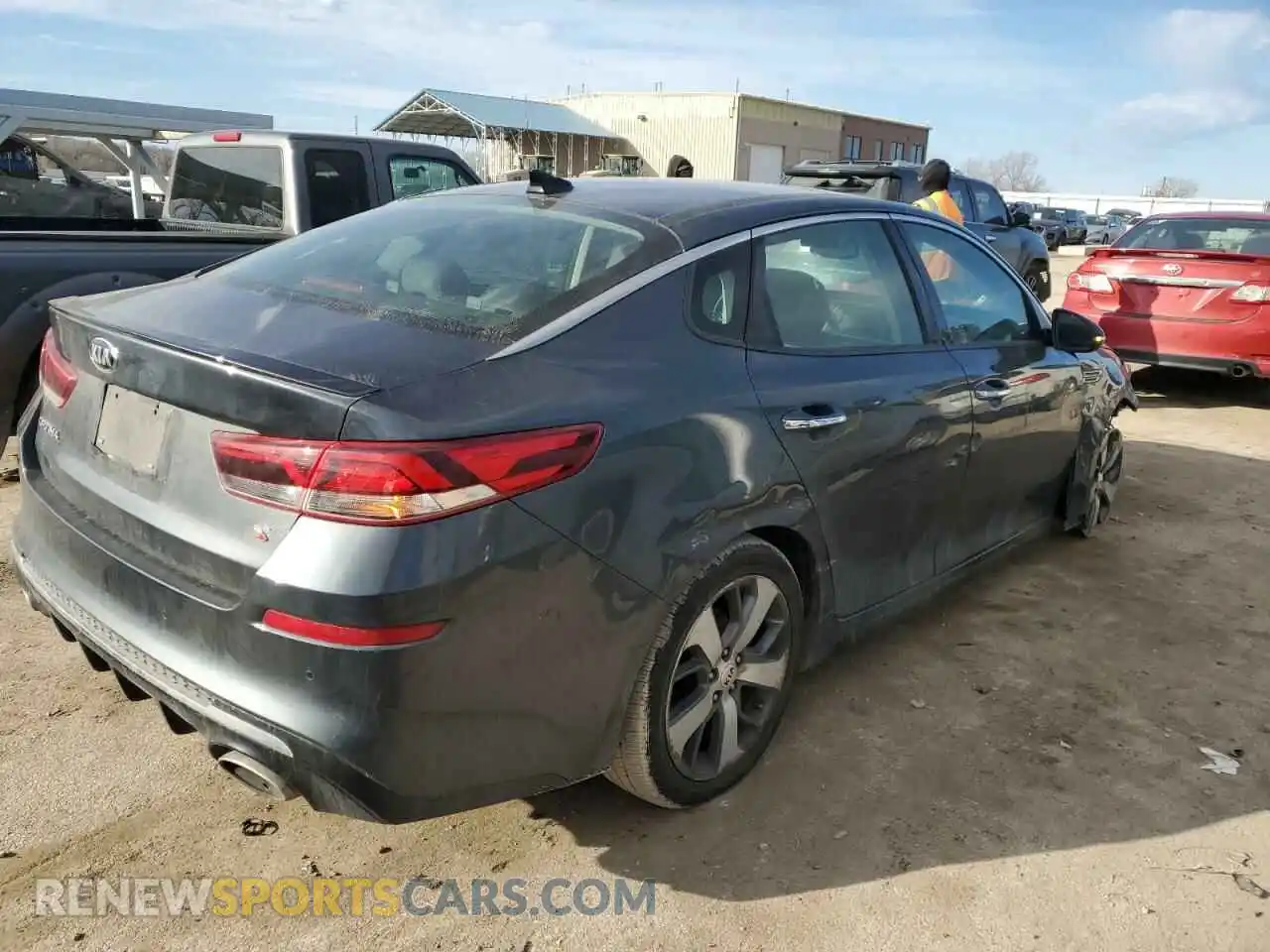 3 Photograph of a damaged car 5XXGT4L30KG377044 KIA OPTIMA 2019