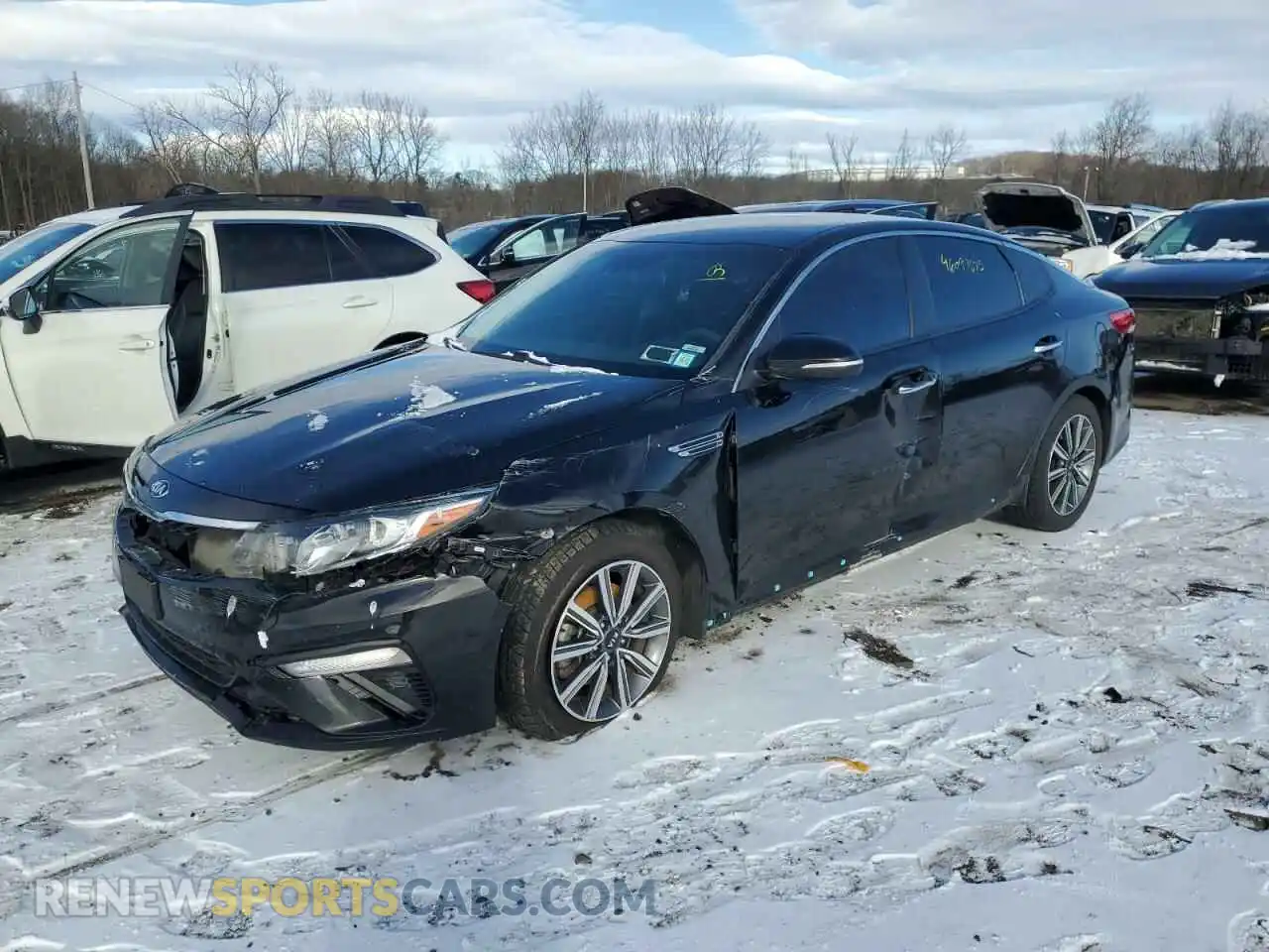 1 Photograph of a damaged car 5XXGT4L30KG379439 KIA OPTIMA 2019