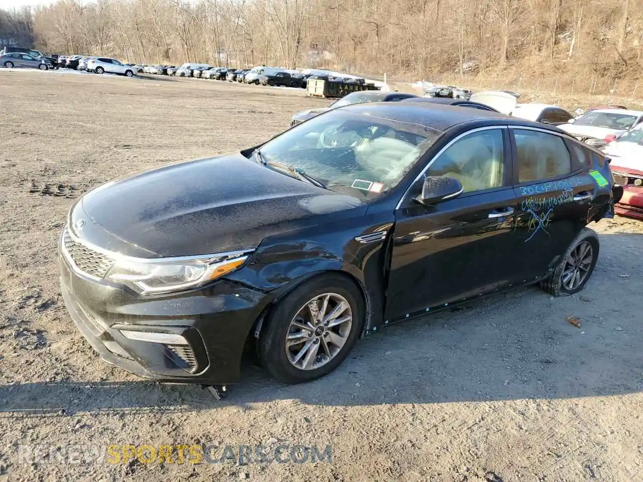 1 fotografías del automóvil dañado 5XXGT4L31KG279267 KIA OPTIMA 2019