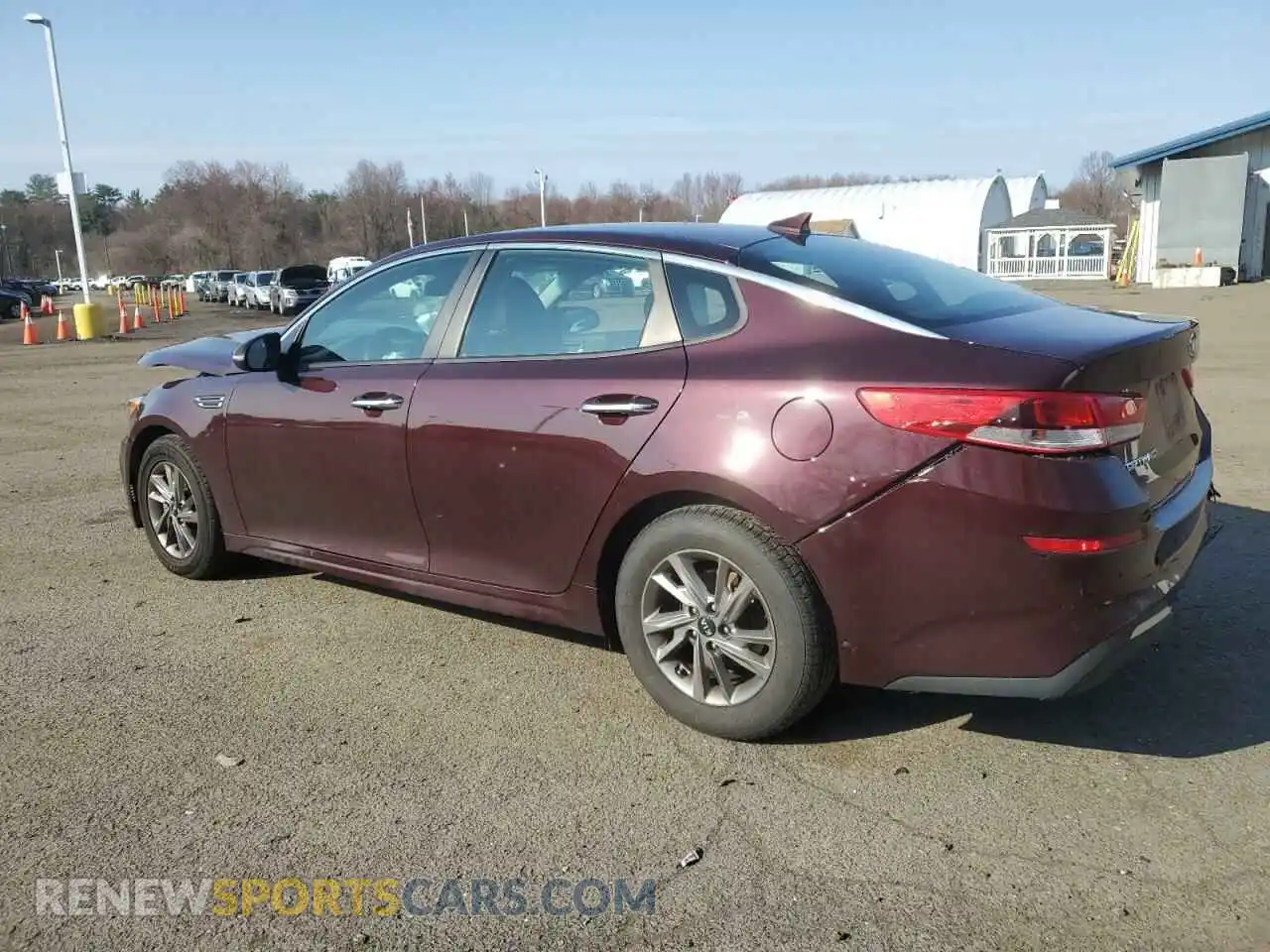 2 Photograph of a damaged car 5XXGT4L31KG332341 KIA OPTIMA 2019