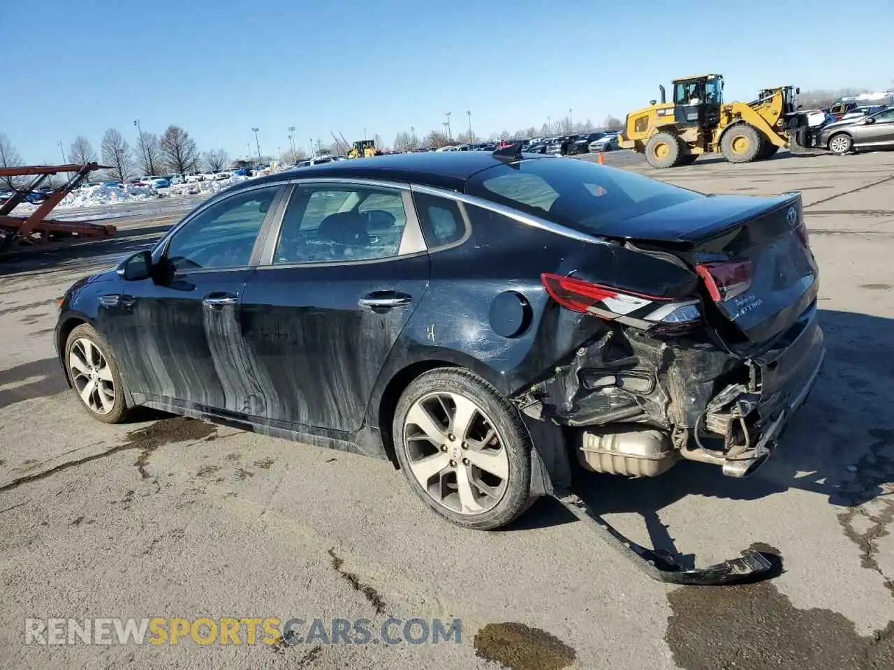 2 Photograph of a damaged car 5XXGT4L31KG370653 KIA OPTIMA 2019