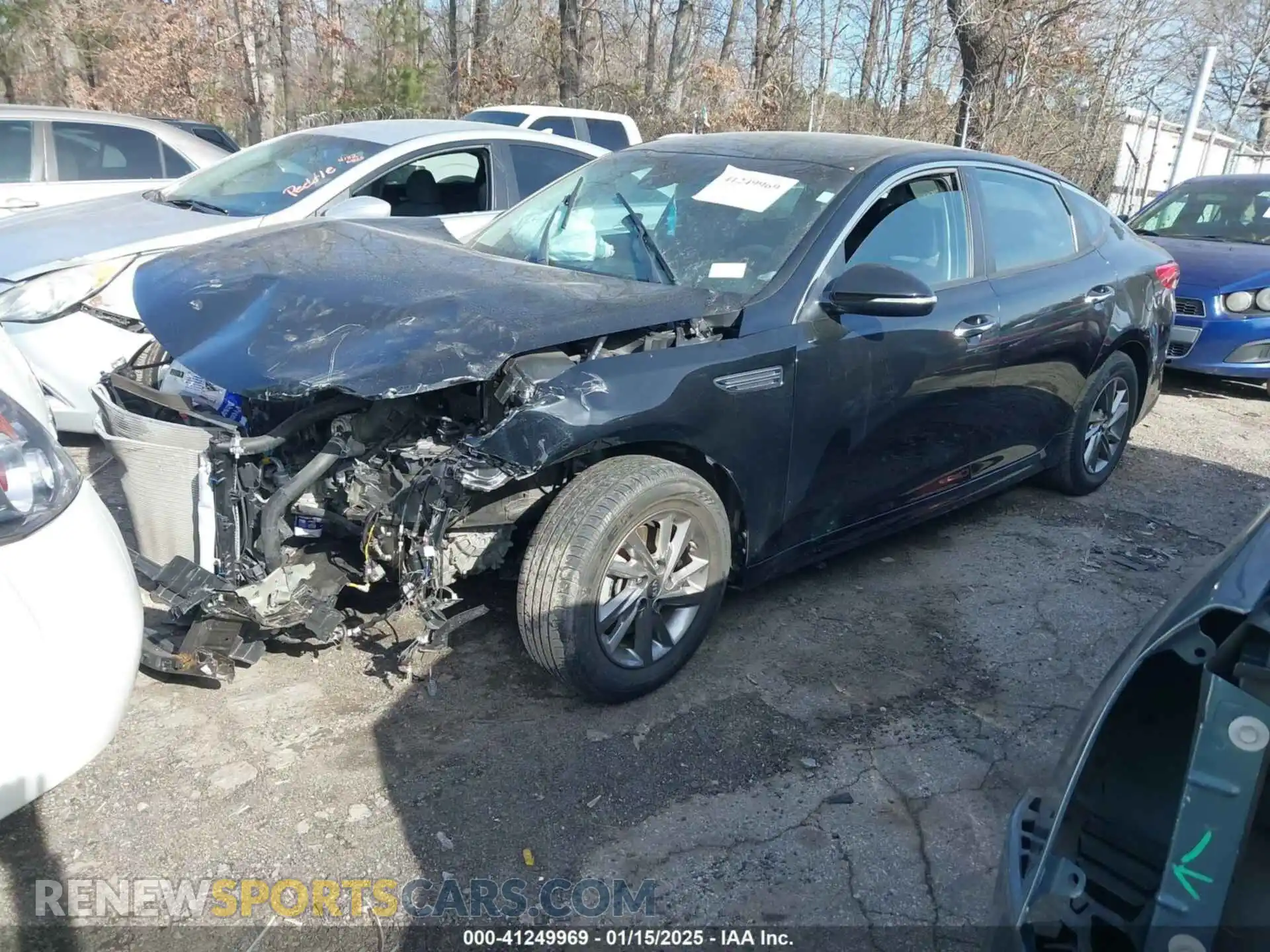 2 Photograph of a damaged car 5XXGT4L31KG376534 KIA OPTIMA 2019