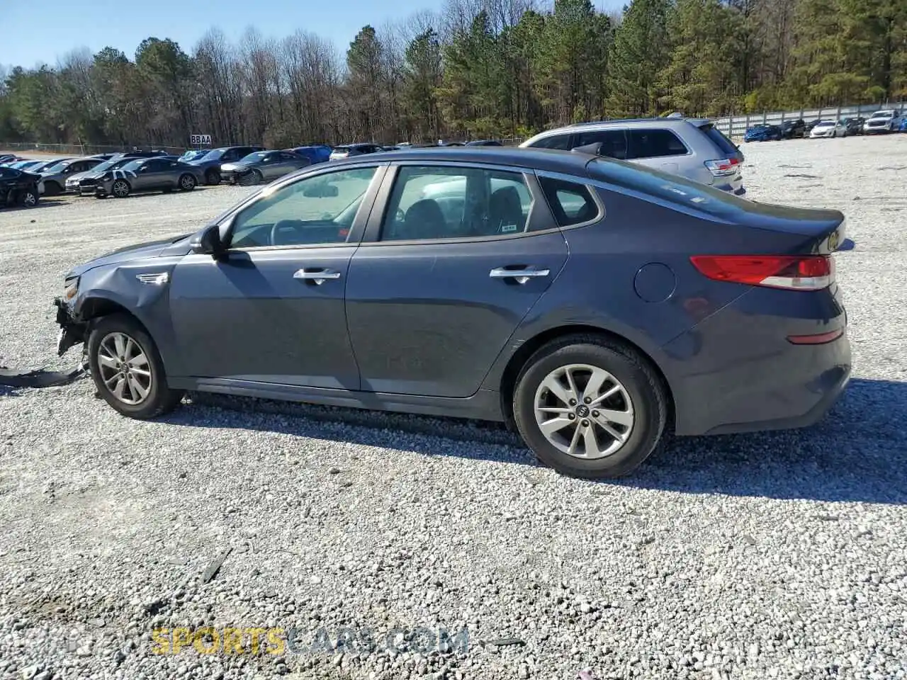2 Photograph of a damaged car 5XXGT4L32KG280444 KIA OPTIMA 2019