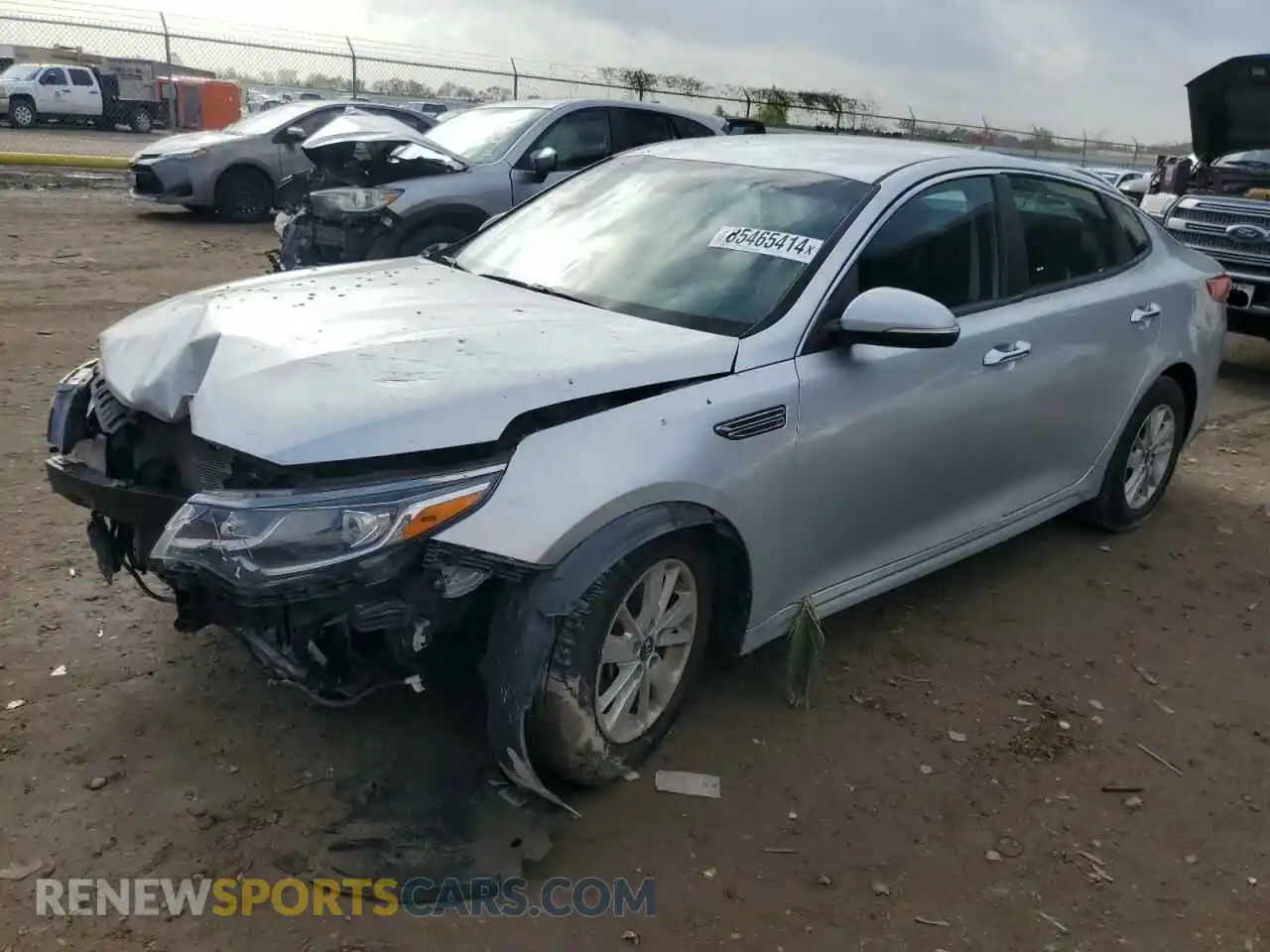 1 Фотография поврежденного автомобиля 5XXGT4L33KG275415 KIA OPTIMA 2019